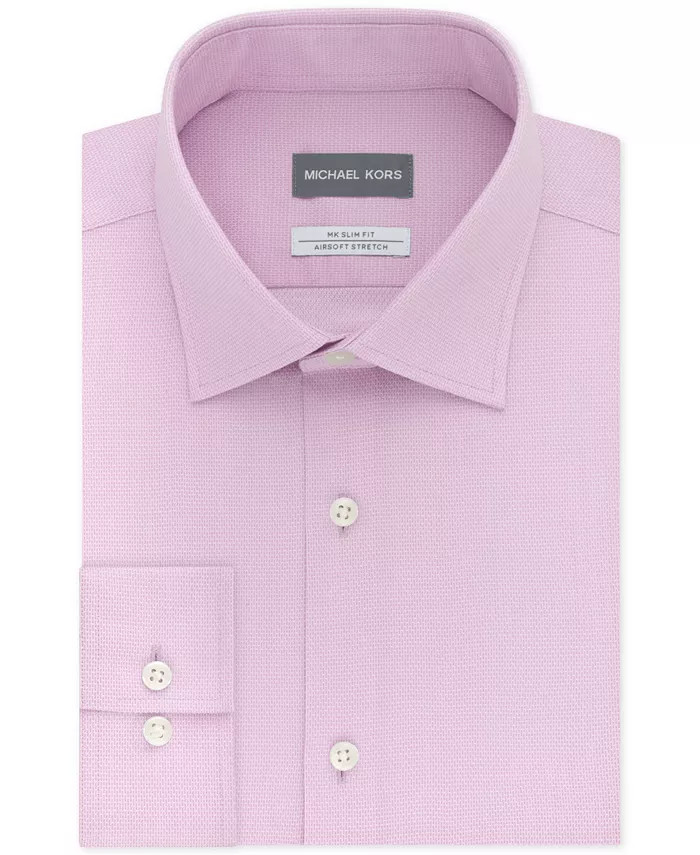 green emerald velvet dress Michael Kors Men's Slim Fit Airsoft Performance Non-Iron Dress Shirt   DiscountStore