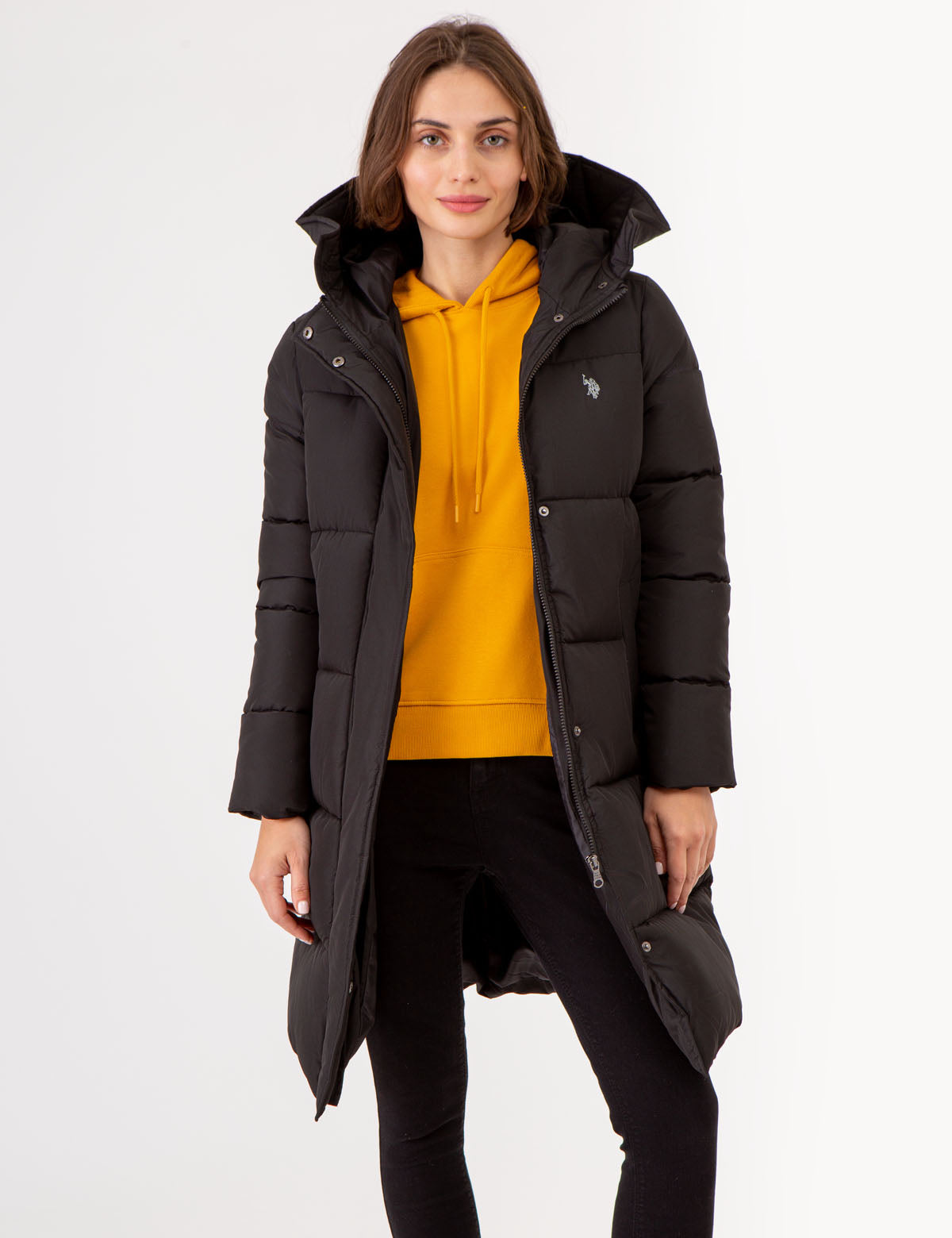 Polo Maxi Snorkel Hooded Puffer Jacket